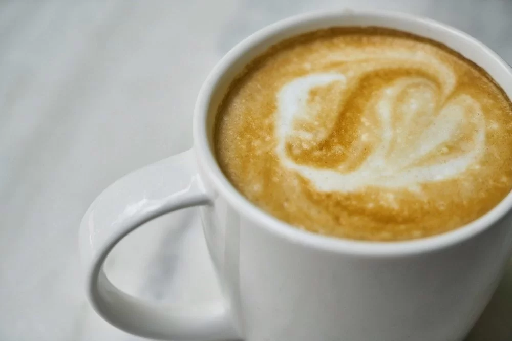 Marble Countertop With Coffee