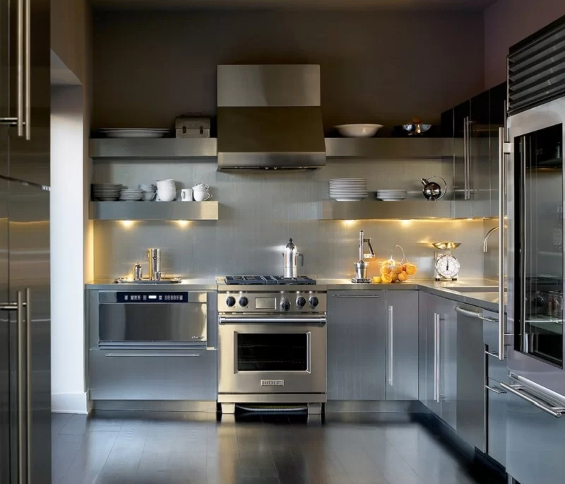 Stainless Steel Kitchen Design