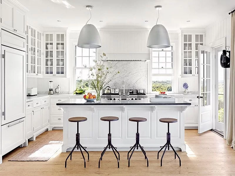 Kitchen With Optimal Natural Lighting