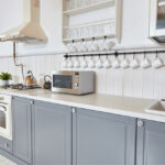 Aluminium-Kitchen-Cabinet-Design-Grey-Quartz_